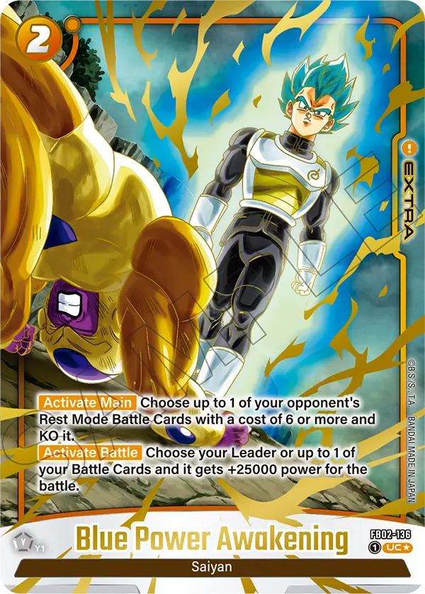 Blue Power Awakening FB02-136-p4 card