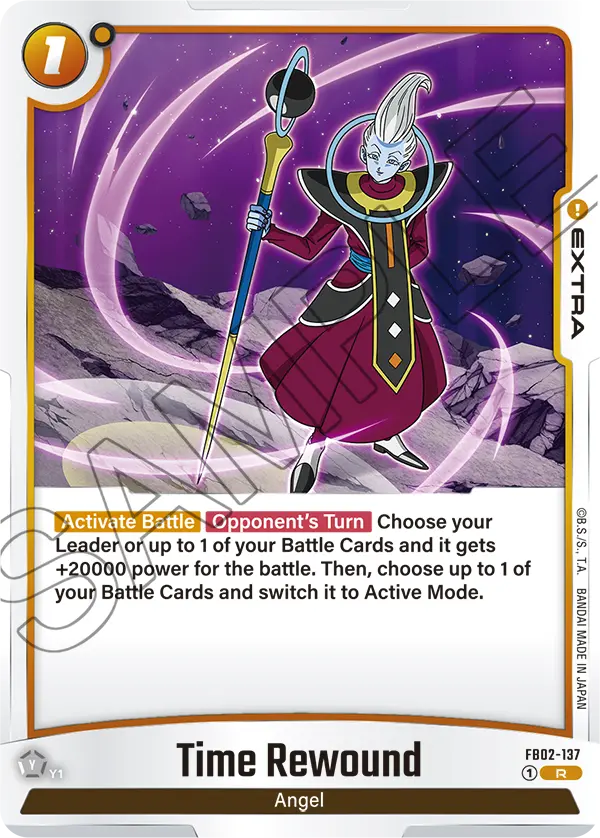 Time Rewound FB02-137 card