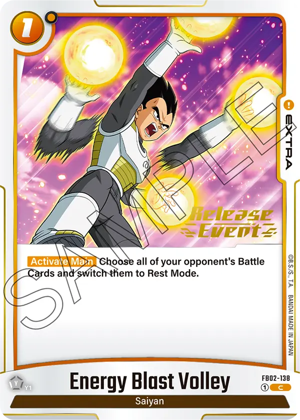 Energy Blast Volley FB02-138-p1 card