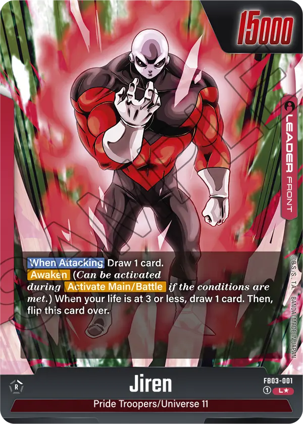 Jiren FB03-001-p1 card