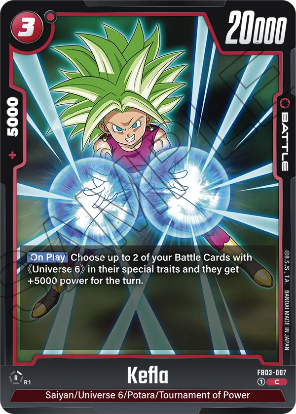 Kefla FB03-007 card