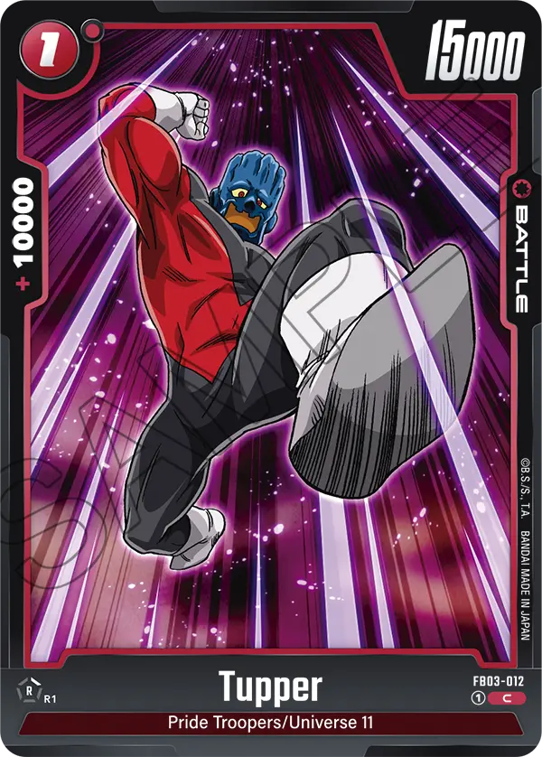 Tupper FB03-012 card