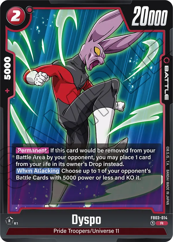 Dyspo FB03-014 card