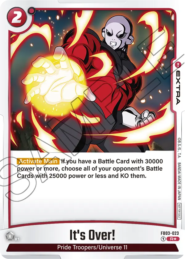 It's Over! FB03-023-p1 card