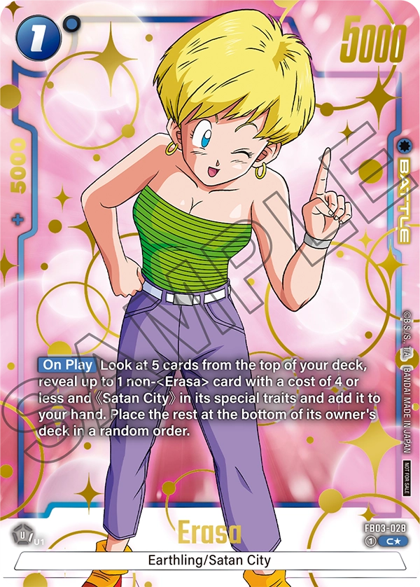 Erasa FB03-028-p1 card
