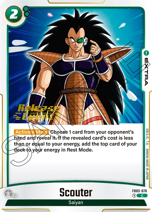 Scouter FB03-076-p1 card