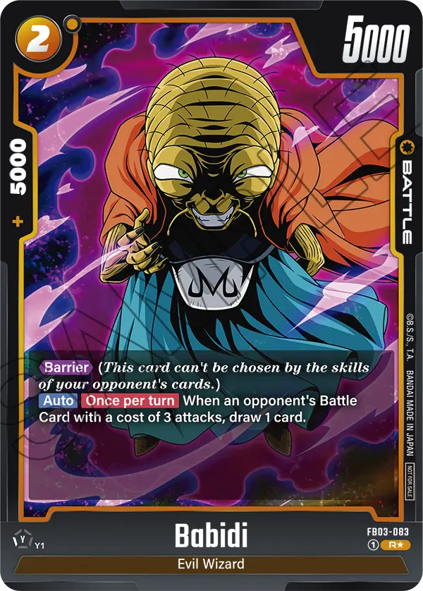 Babidi FB03-083-p1 card