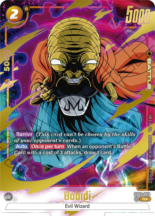 Babidi FB03-083-p2 card