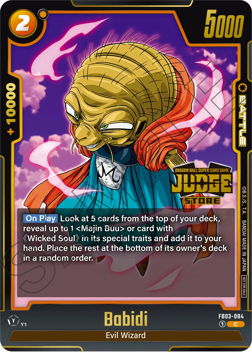 Babidi FB03-084-p2 card