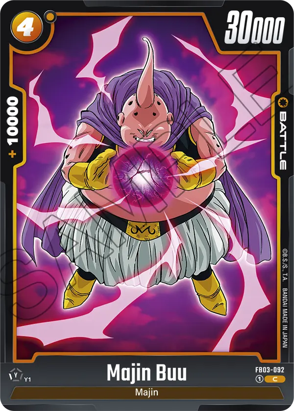 Majin Buu FB03-092 card