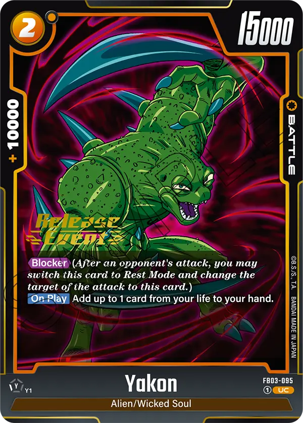 Yakon FB03-095-p1 card