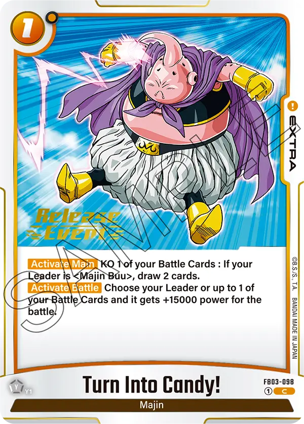 Turn Into Candy! FB03-098-p1 card