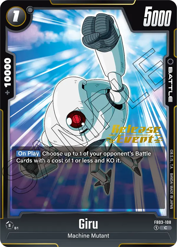 Giru FB03-108-p1 card