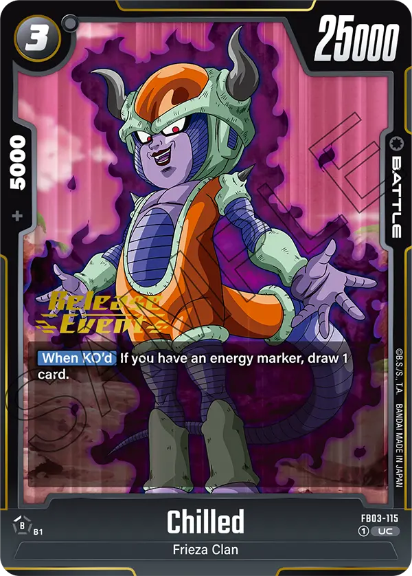 Chilled FB03-115-p1 card