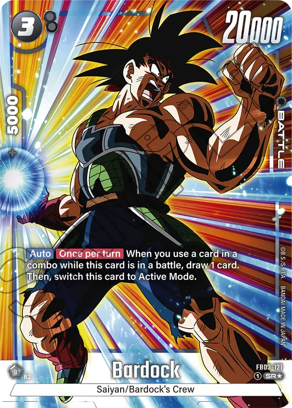 Bardock FB03-121-p1 card
