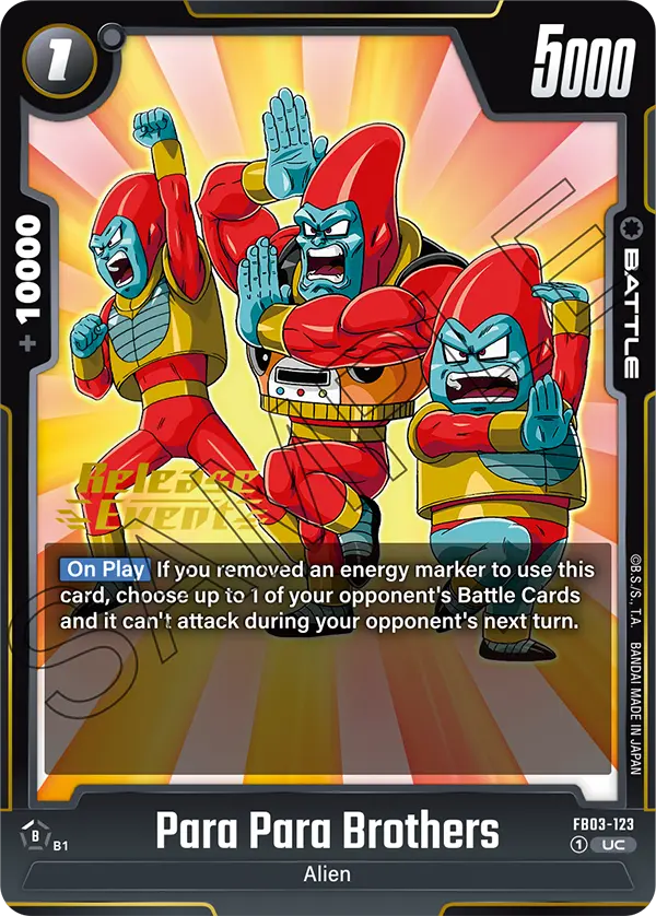Para Para Brothers FB03-123-p1 card
