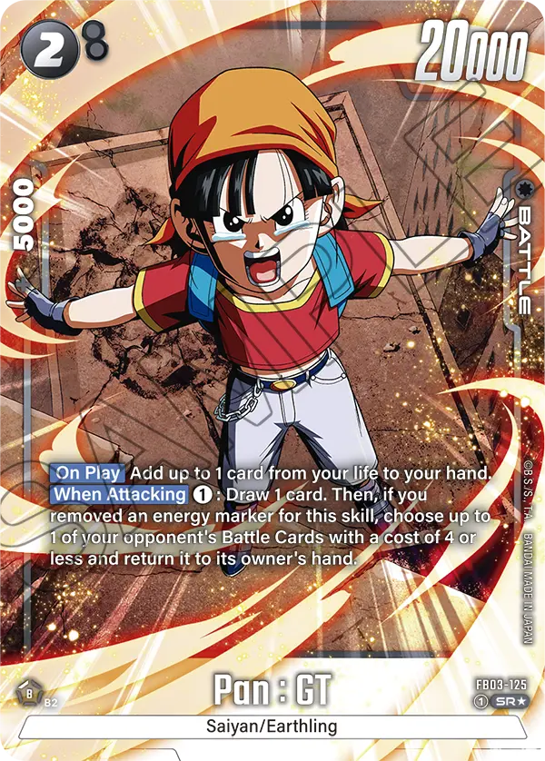 Pan : GT FB03-125-p1 card