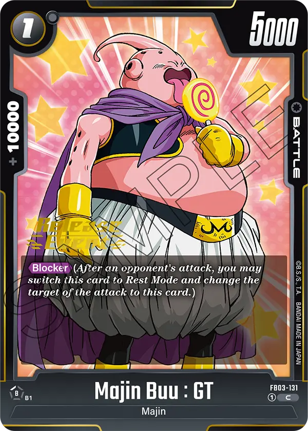 Majin Buu : GT FB03-131-p1 card