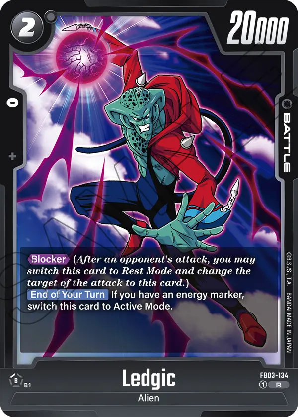 Ledgic FB03-134 card