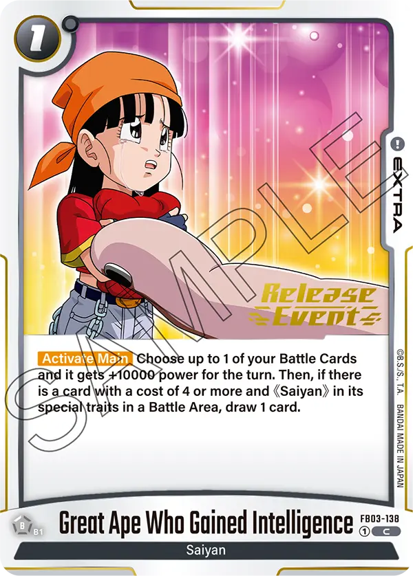 Great Ape Who Gained Intelligence FB03-138-p1 card