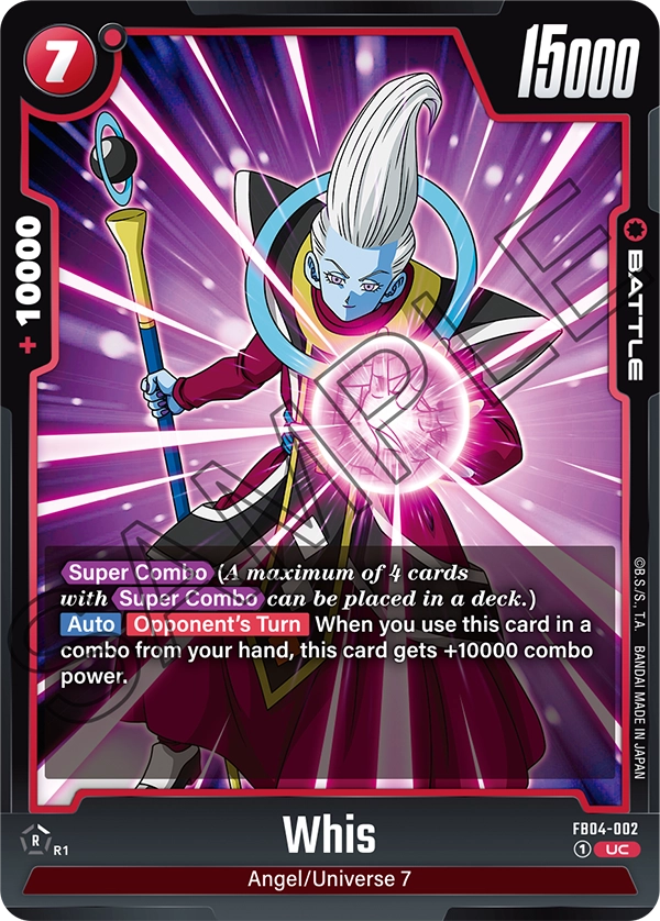 Whis FB04-002 card