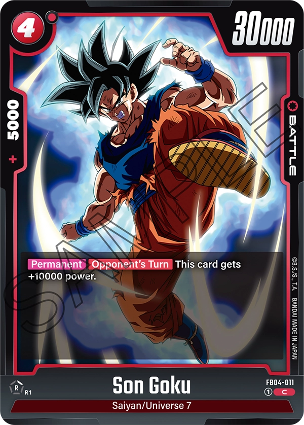 Son Goku FB04-011 card