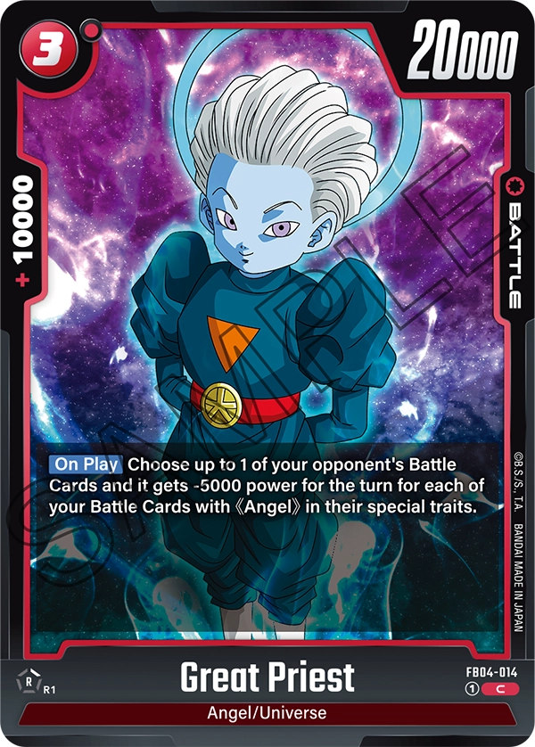 Great Priest FB04-014 card