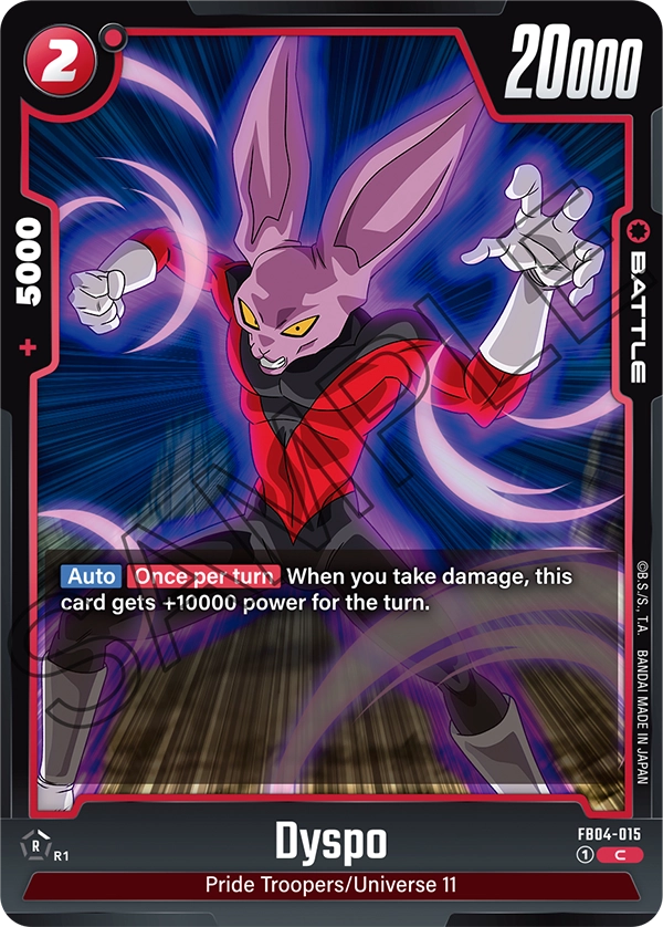 Dyspo FB04-015 card
