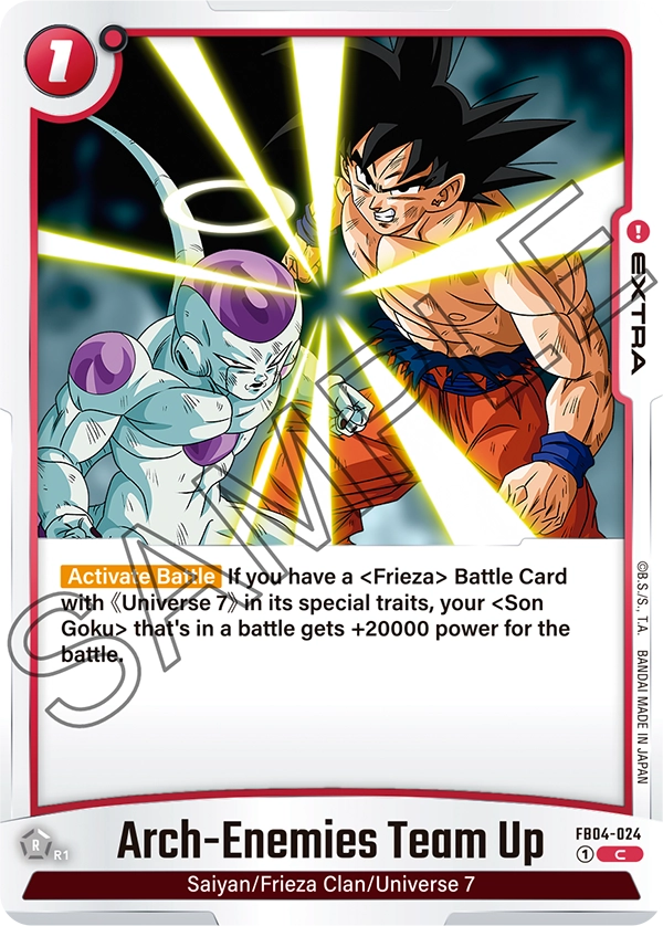 Arch-Enemies Team Up FB04-024 card