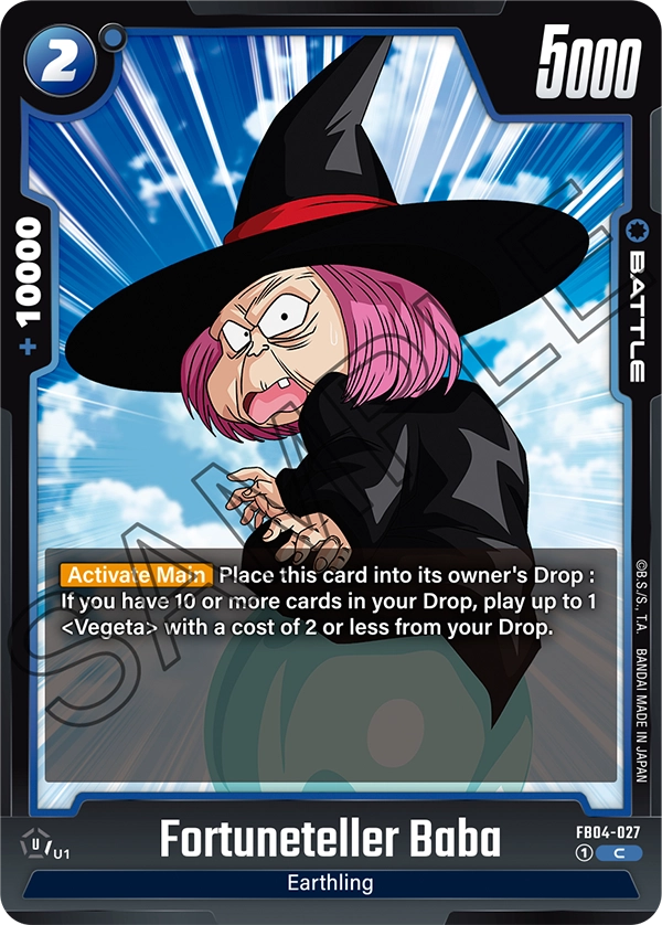 Fortuneteller Baba FB04-027 card