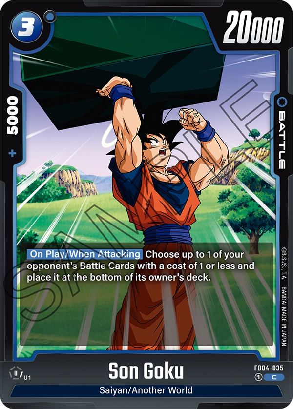 Son Goku FB04-035 card