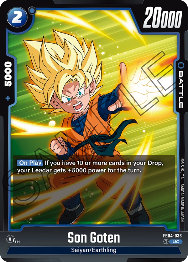 Son Goten FB04-036 card