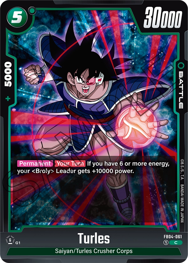 Turles FB04-061 card
