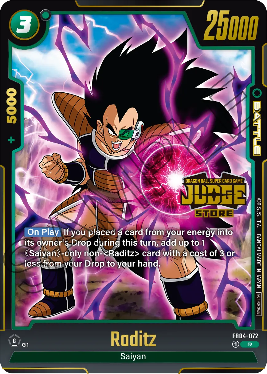 Raditz FB04-072-p2 card