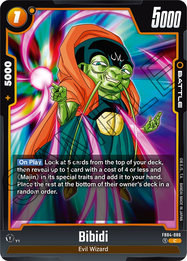 Bibidi FB04-086 card