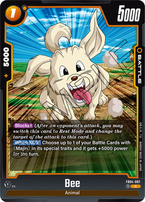 Bee FB04-087 card