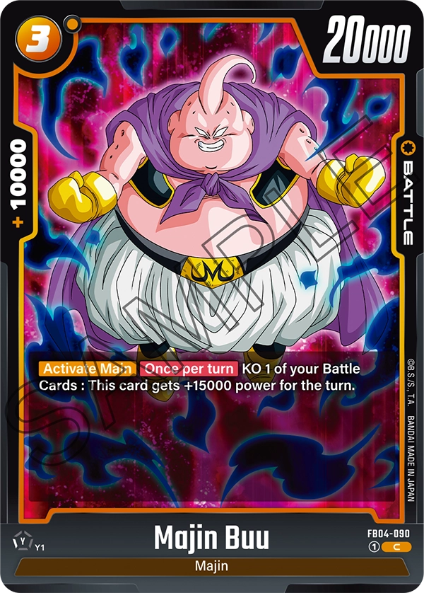Majin Buu FB04-090 card