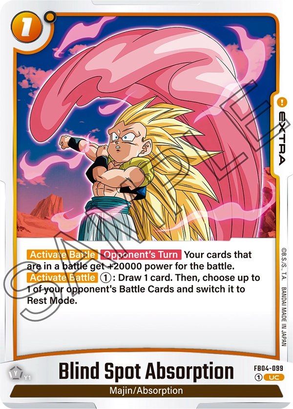 Blind Spot Absorption FB04-099 card