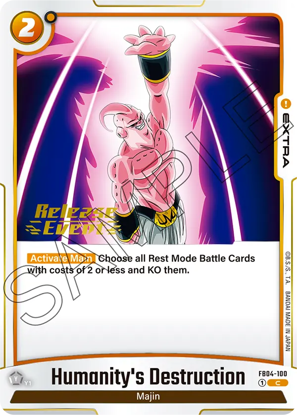 Humanity's Destruction FB04-100-p1 card