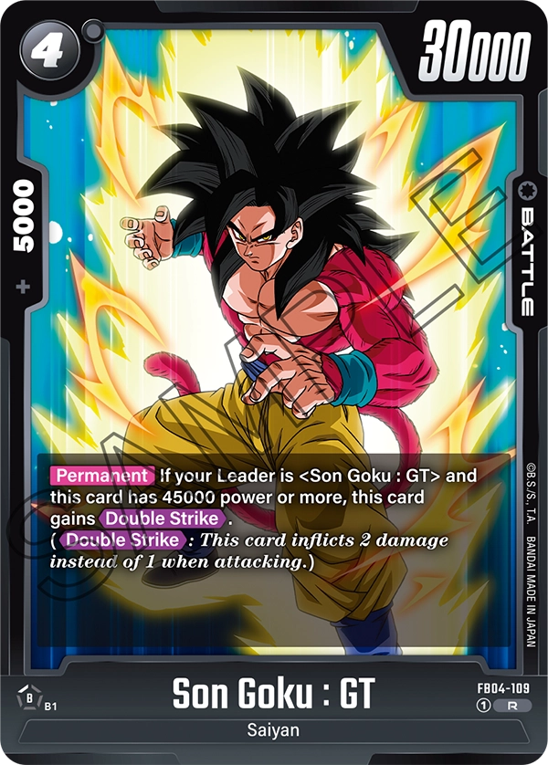 Son Goku : GT FB04-109 card