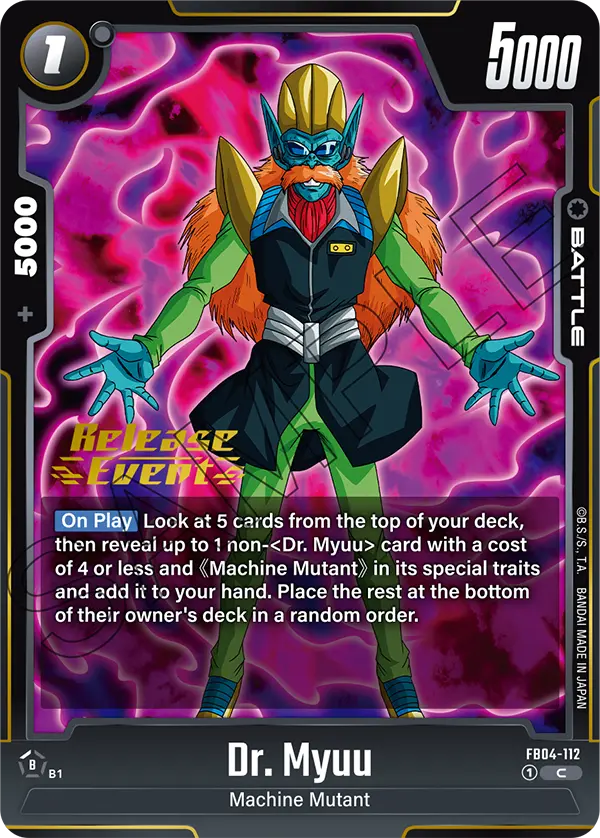 Dr. Myuu FB04-112-p3 card