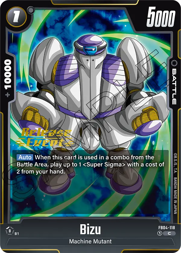 Bizu FB04-118-p1 card