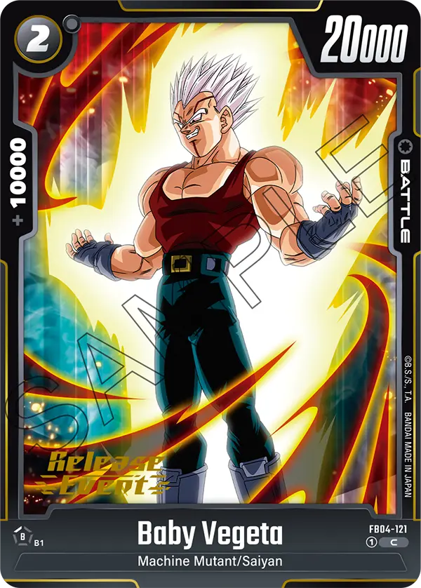 Baby Vegeta FB04-121-p1 card