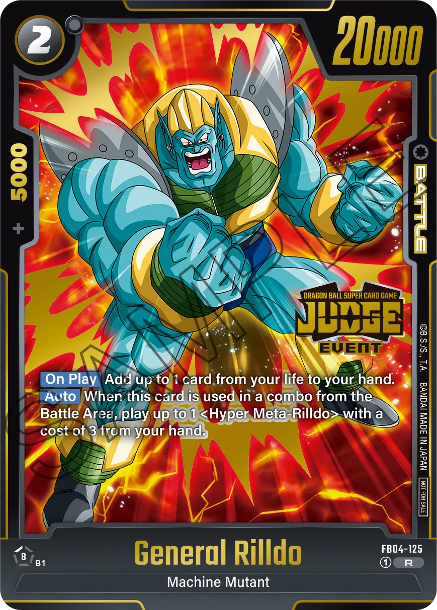 General Rilldo FB04-125-p1 card