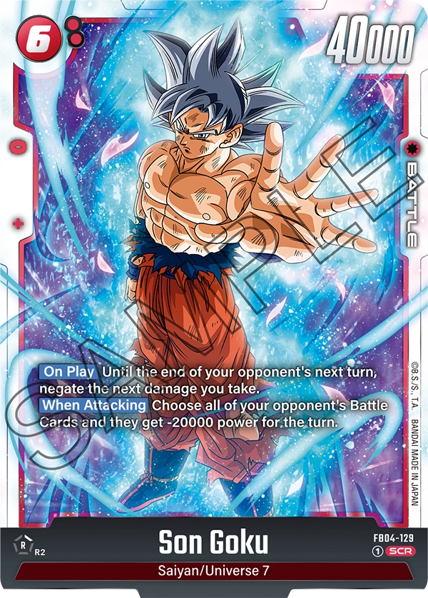 Son Goku FB04-129 card
