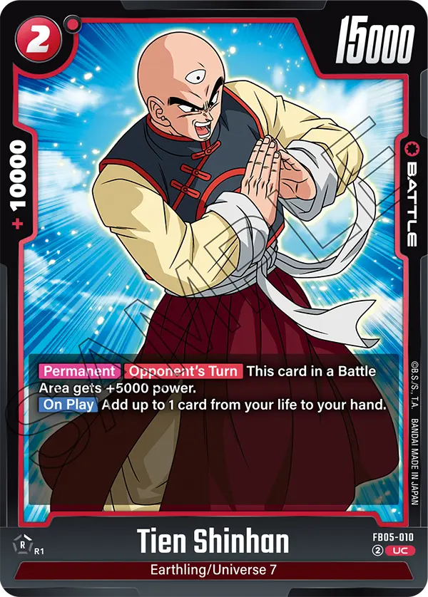 Tien Shinhan FB05-010 card