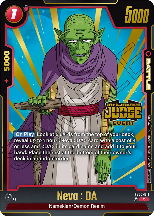 Neva : DA FB05-011-p1 card