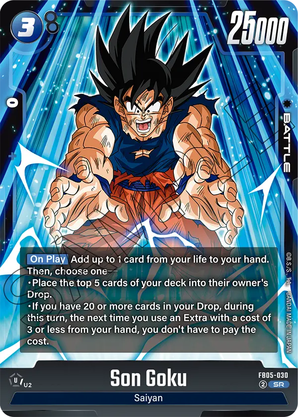 Son Goku FB05-030 card