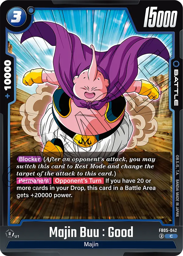 Majin Buu : Good FB05-042 card