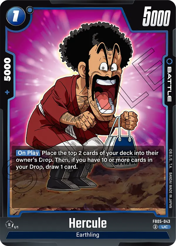 Hercule FB05-043 card